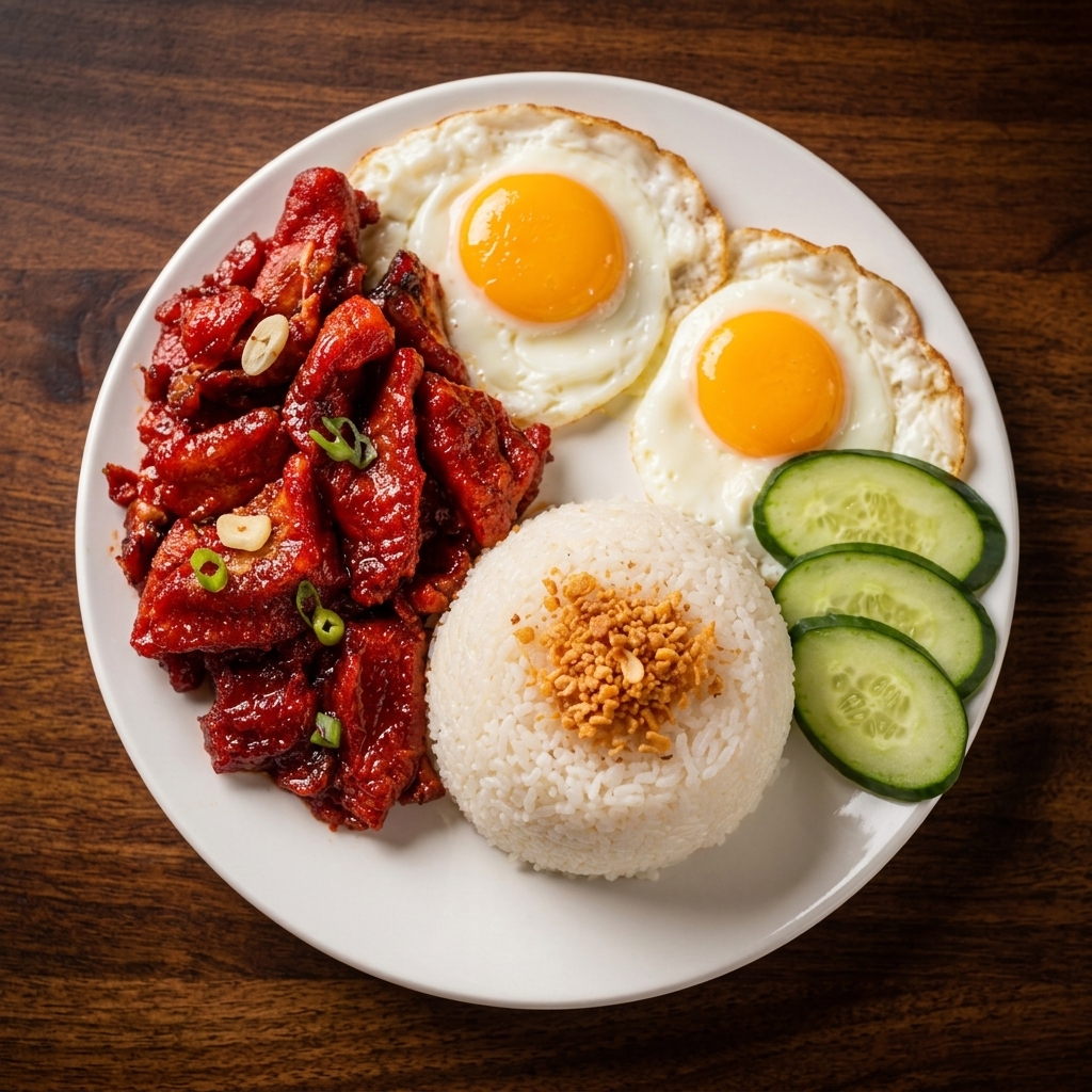 Filipino family feast from Mar's Sisig Winnipeg with sisig, lumpia Shanghai, pancit and rice