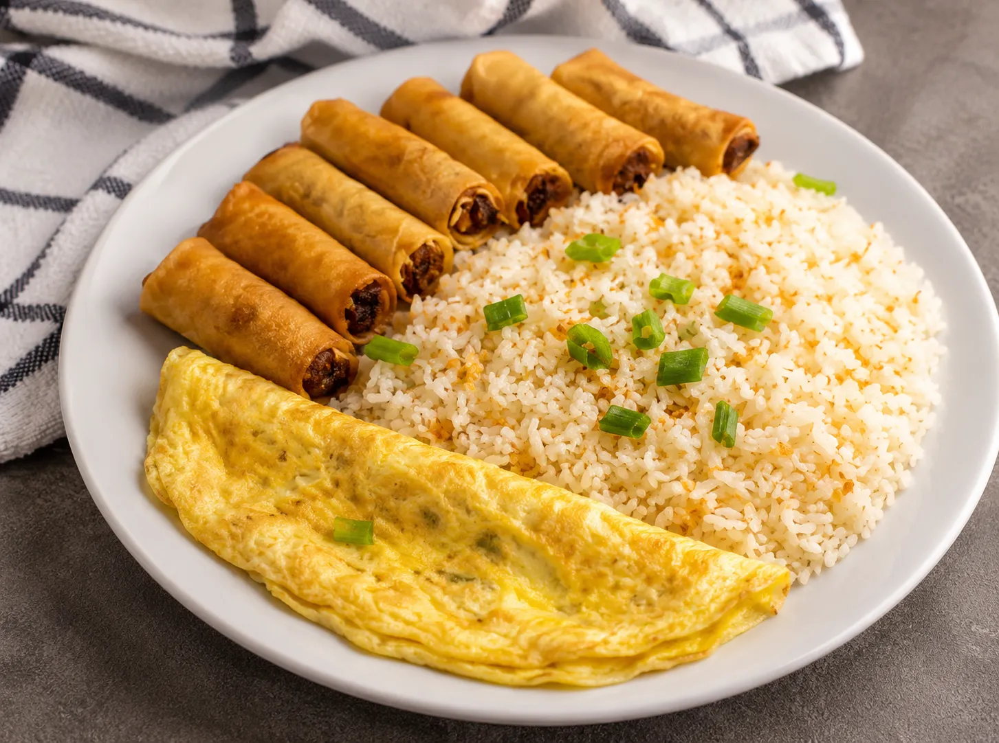 Lumpia Shanghai at Mar's Sisig Winnipeg — crispy Filipino spring rolls with seasoned pork